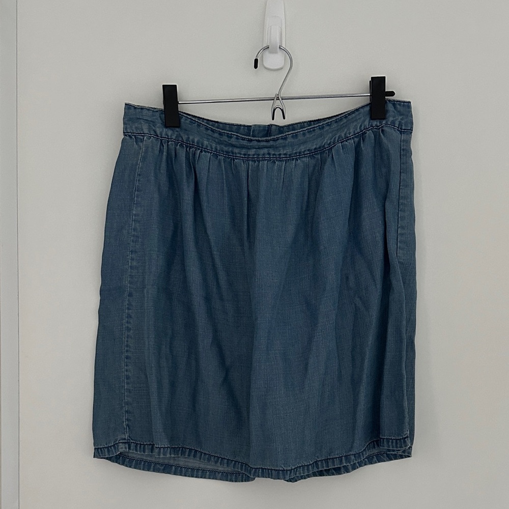 Madewell Classic Denim Pencil Skirt